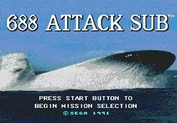 688 Attack Sub ��� Sega Mega Drive 2