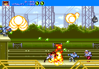 Gunstar Heroes ��� Sega Mega Drive 2