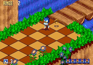 Sonic 3D Blast ��� Sega Mega Drive 2