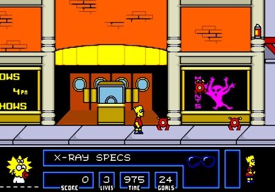 The Simpsons - Bart vs. the Space Mutants ��� Sega Mega Drive 2