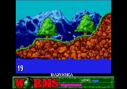 Worms ��� Sega Mega Drive 2